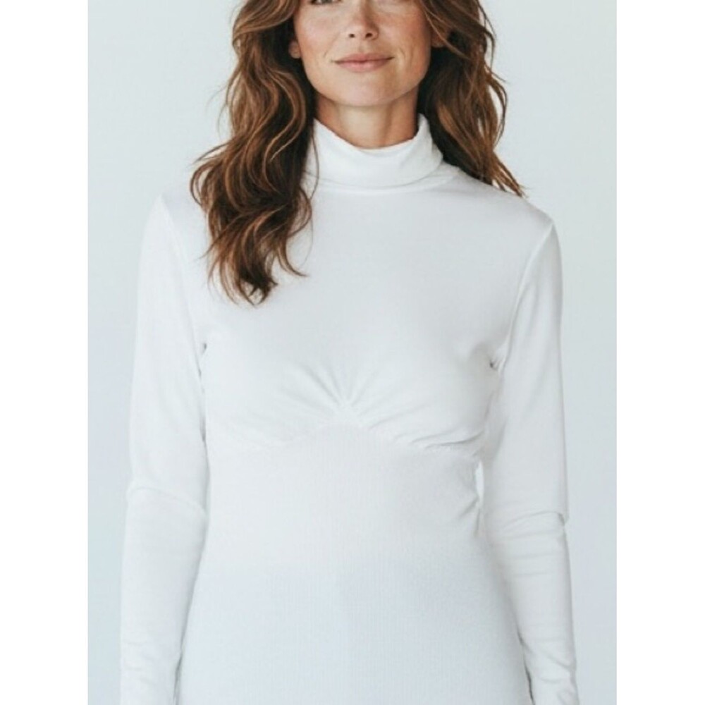 Women's NYDJ (Not Your Daughter’s Jeans) Body Shaper Turtleneck Top